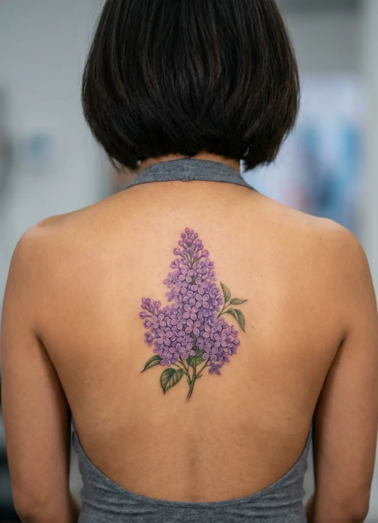 Lilac Flower Cluster