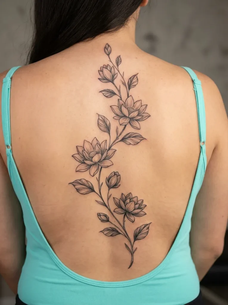  Lotus Flower Vine or Trail