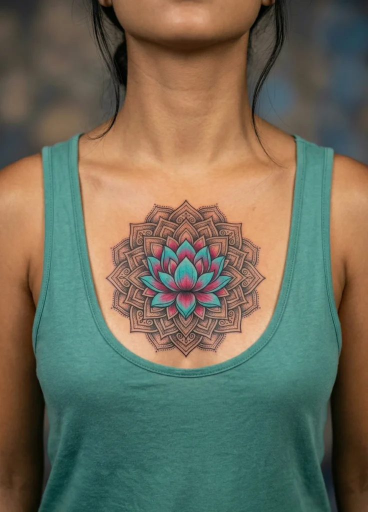 Mandala Lotus Flower