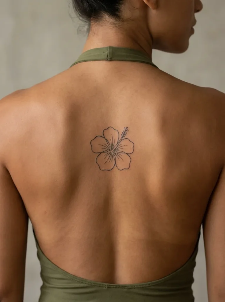 Mini Hibiscus Flower