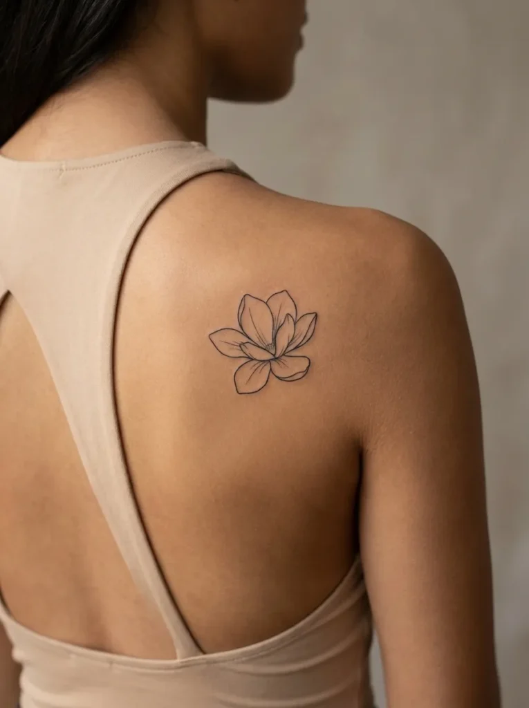 Mini Magnolia Flower