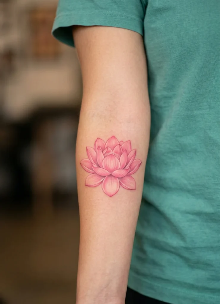 Pink Compassion Lotus Flower