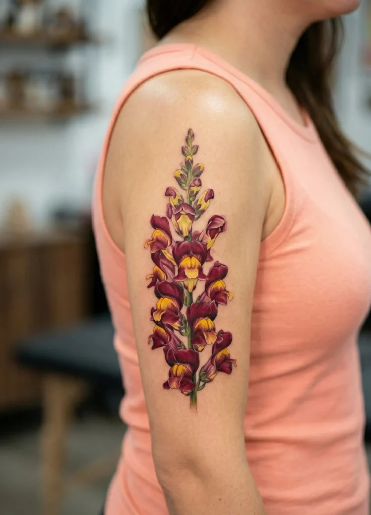 Realistic Snapdragon Flower