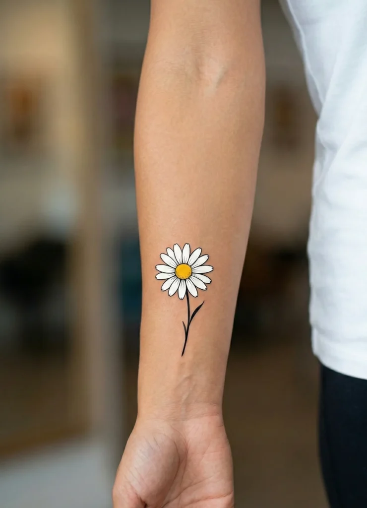 Single Daisy Flower