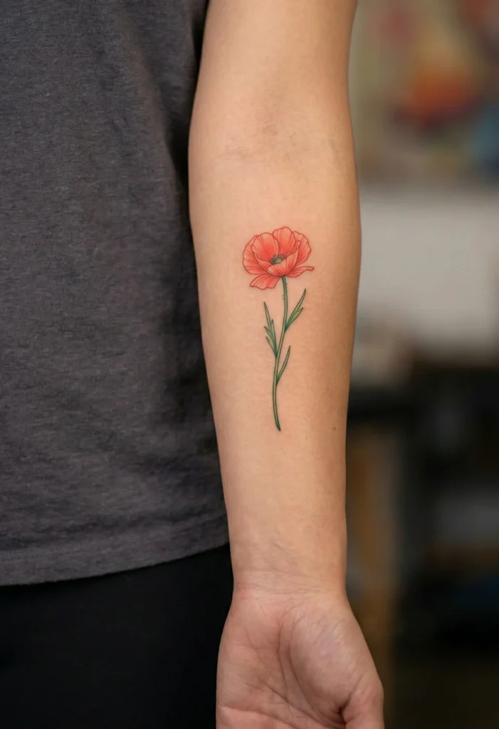 Single Wildflower Stem