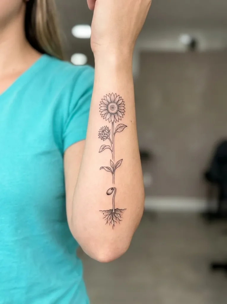 Sunflower Growth Stages