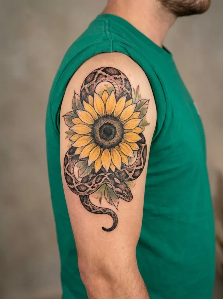 Sunflower and Snake Combo