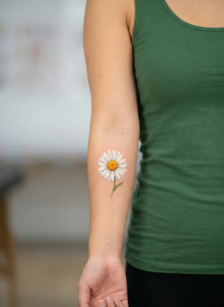 Tiny Daisy Flower