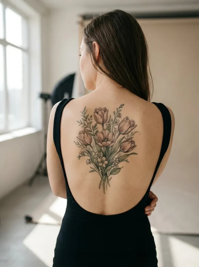 Tulip Flower Bouquet