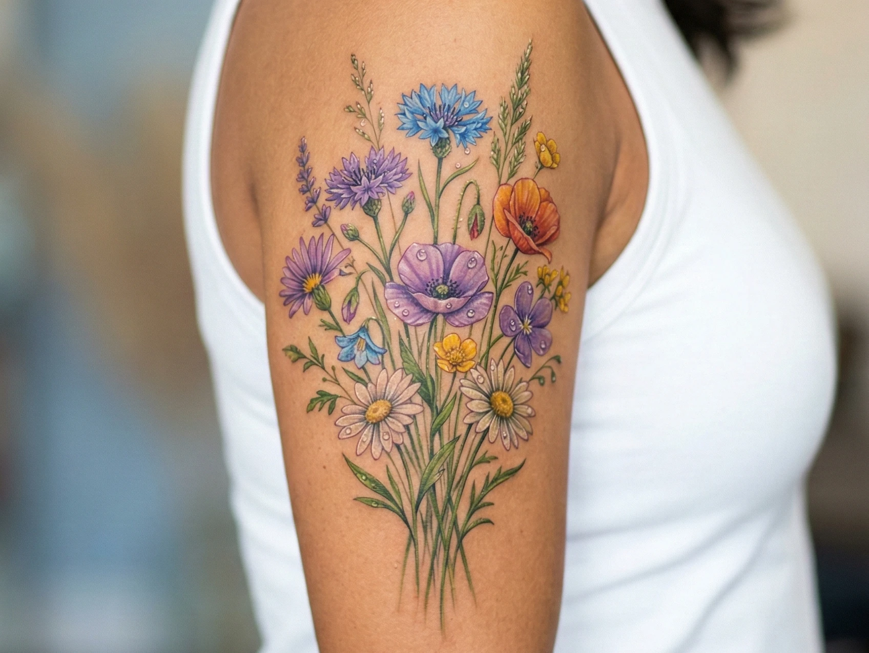 Wildflower Tattoo Ideas