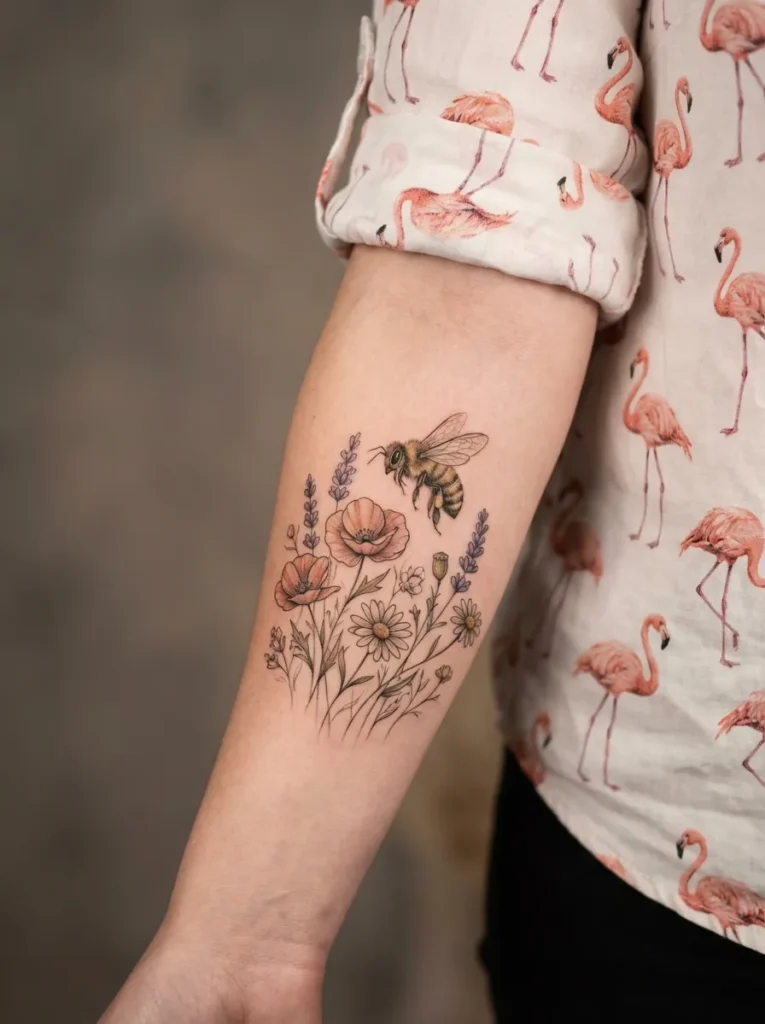 Wildflower and Bee Combo