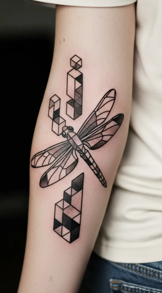 Abstract Cubic Dragonfly Structure