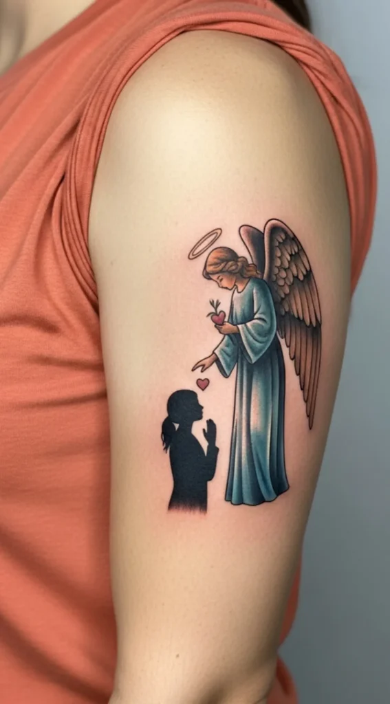 Angel Above Loved One