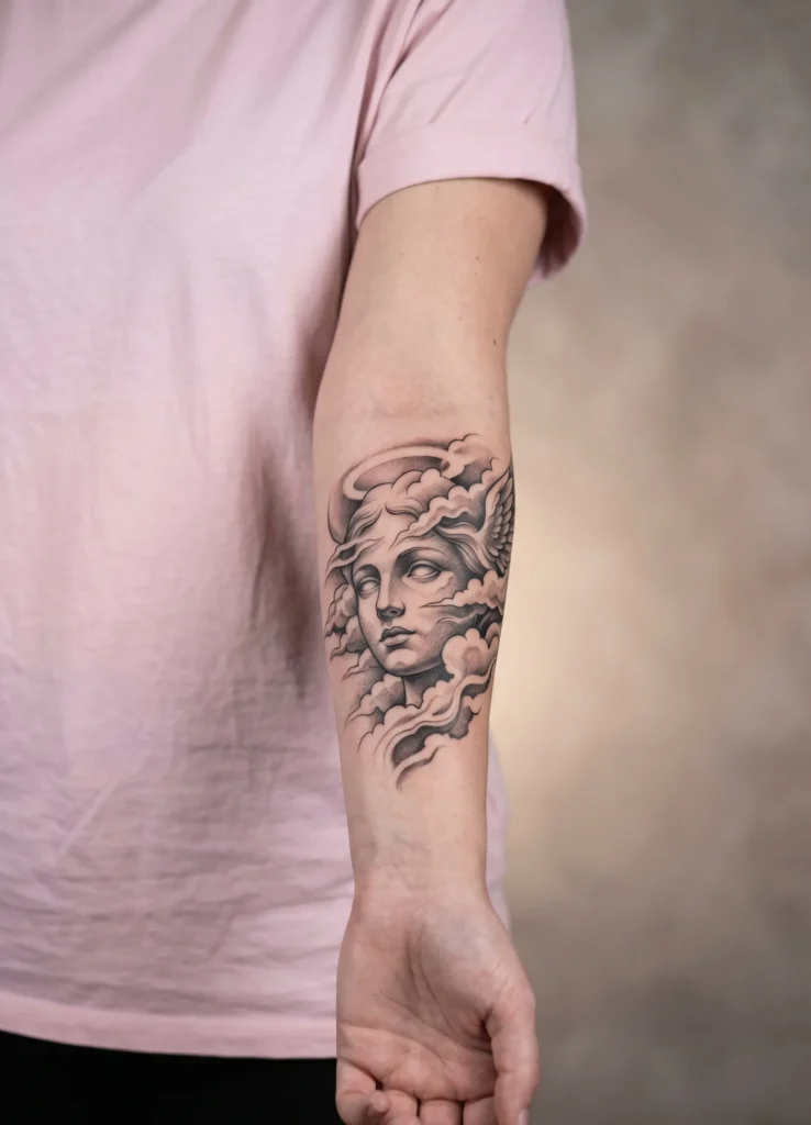 Angel Face in Cloud Formation