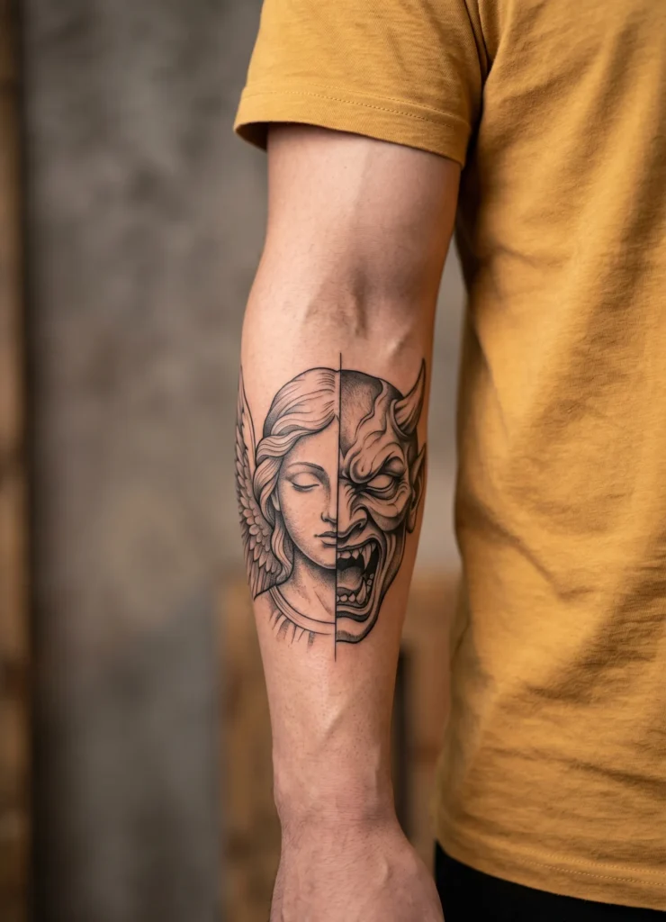 Angel Side Calm Demon Side Rage