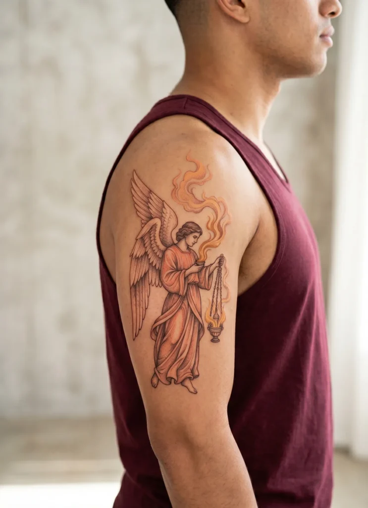 Angel with Burning Incense