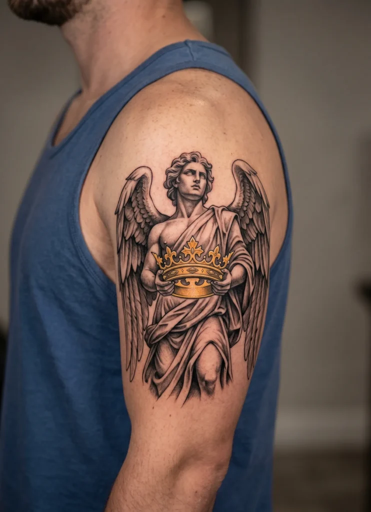 Angel with Crown of Glory