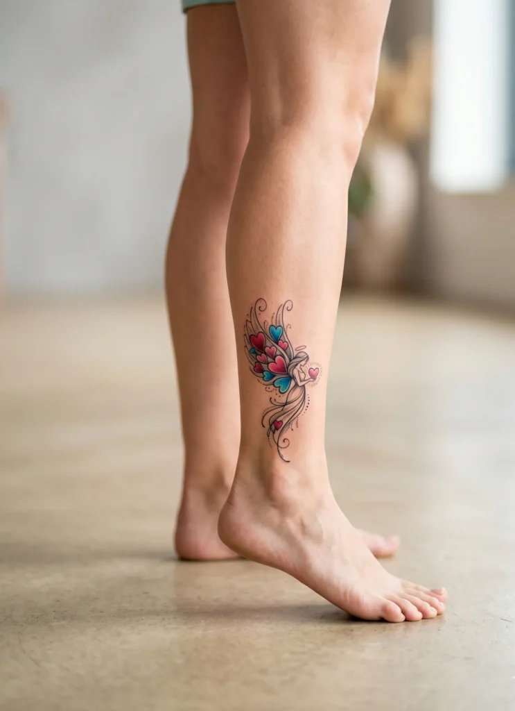 Angel with Heart Wings