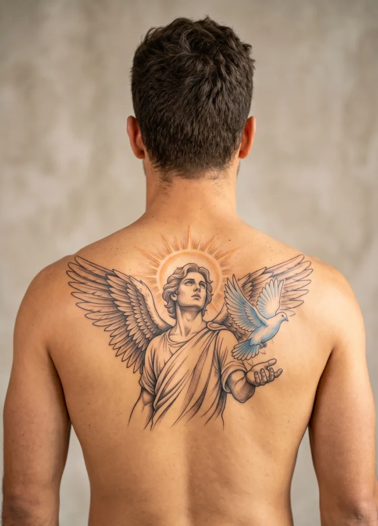 Angel with Radiant Halo