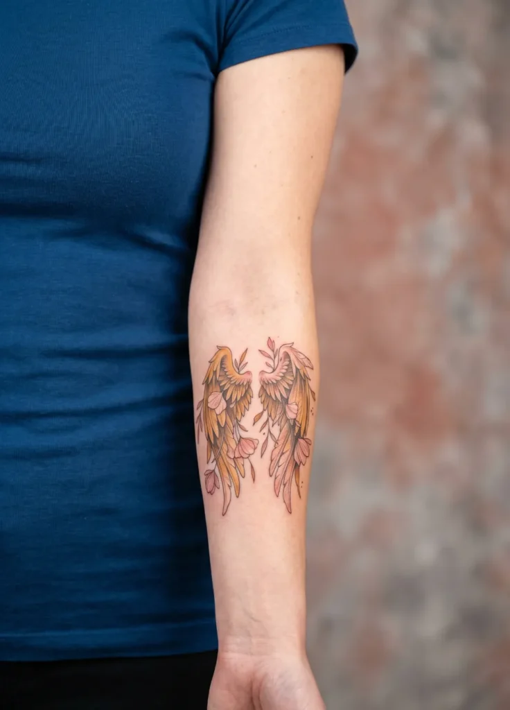 Angel with Wilted Feather Wings