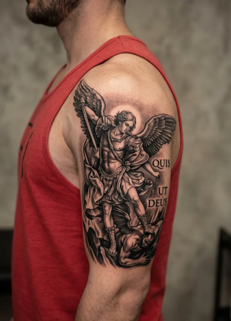 Archangel Michael with Sword