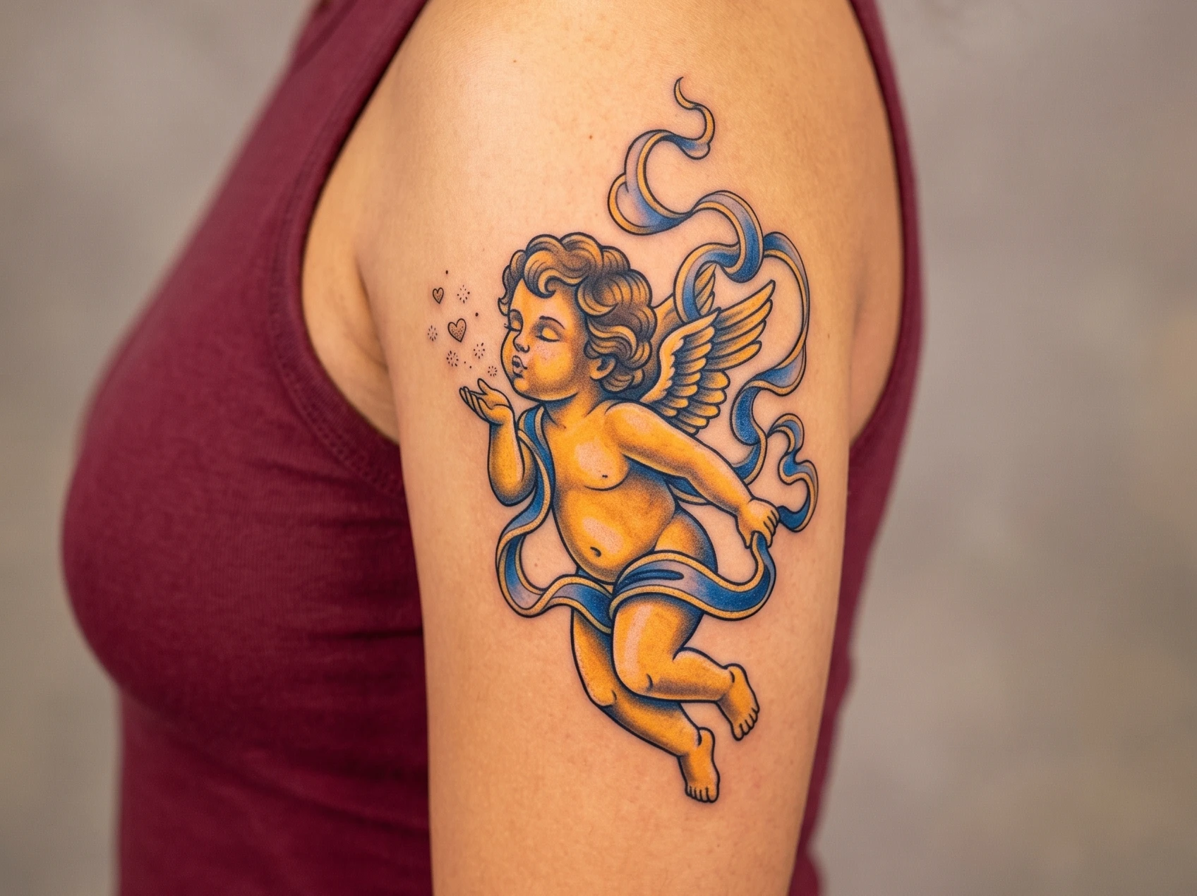 Cherub Angel Tattoo Ideas