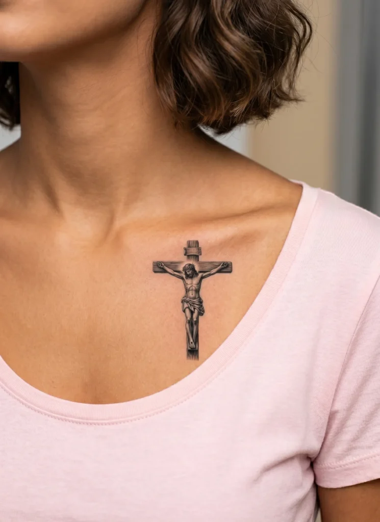  Christ on Cross Silhouette