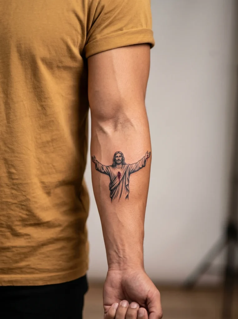 Christ with Outstretched Hands