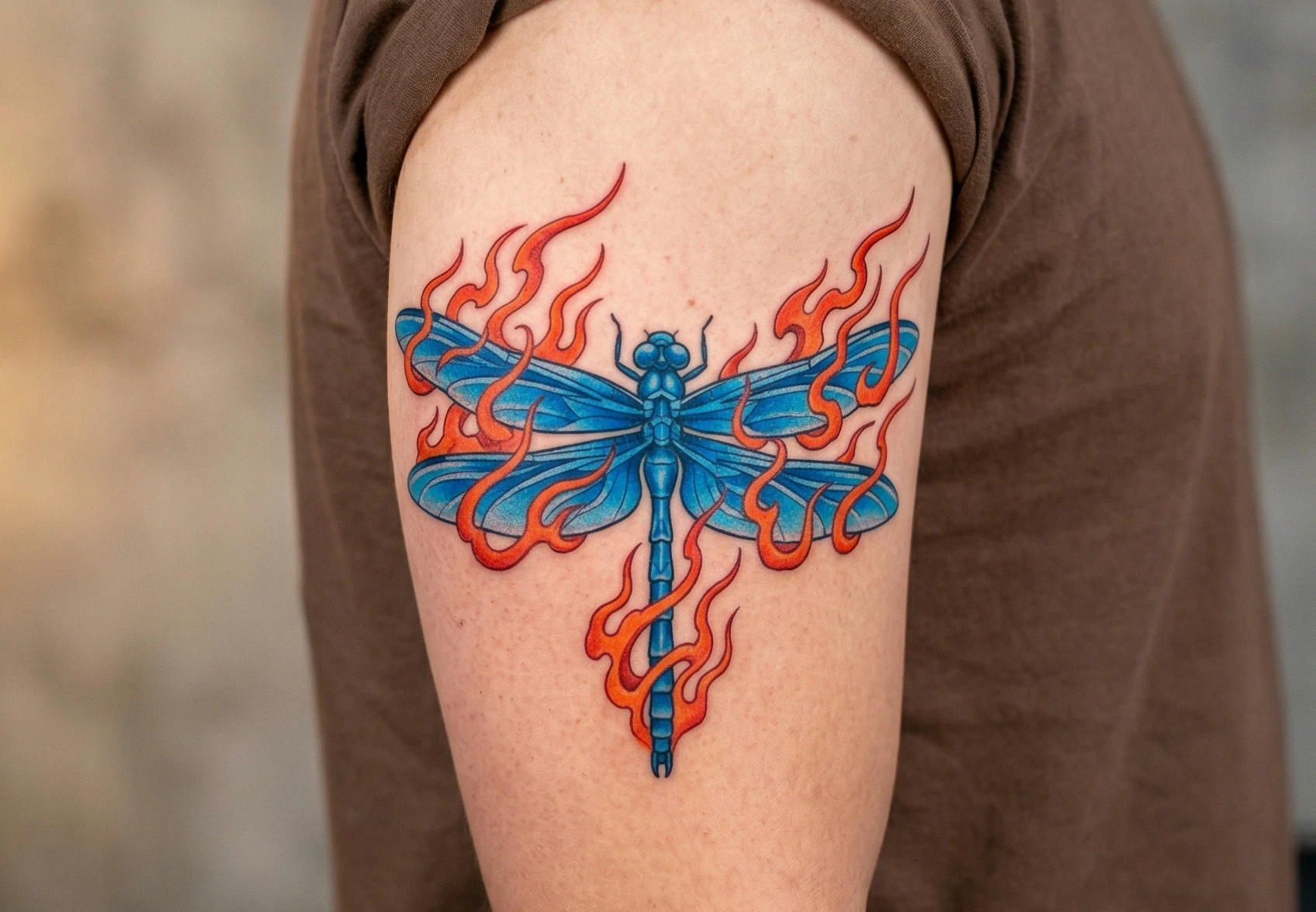 Dragonfly Tattoo for Men