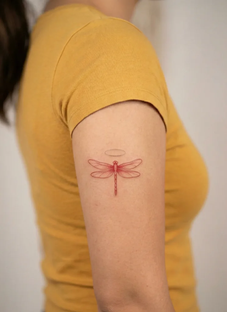 Dragonfly Wings, Angel Halo Accent