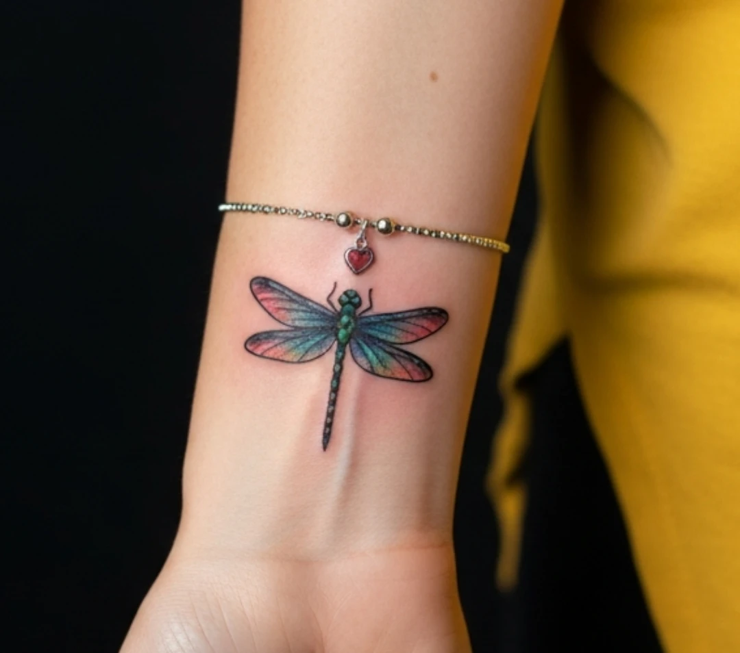 Dragonfly Wrist Tattoo Ideas