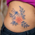 Dragonfly and Rose Tattoo Ideas