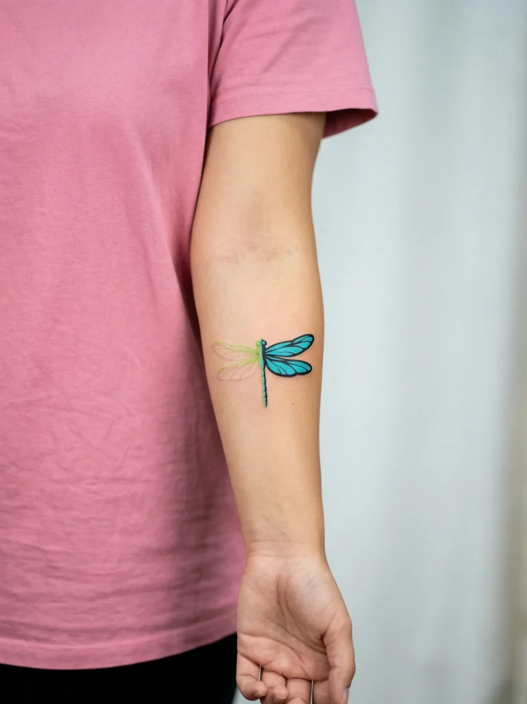 Dragonfly with Asymmetrical Wing Design