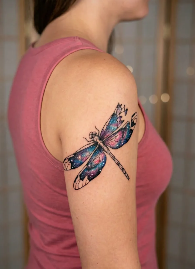 Dragonfly with Broken Wing Symbolism