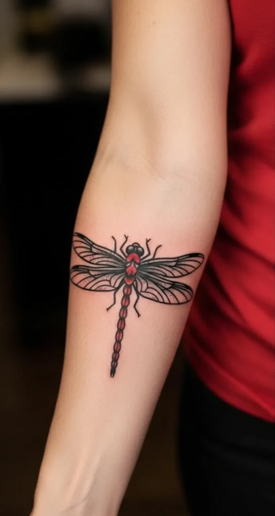 Dragonfly with Classic Sailor Style Lines