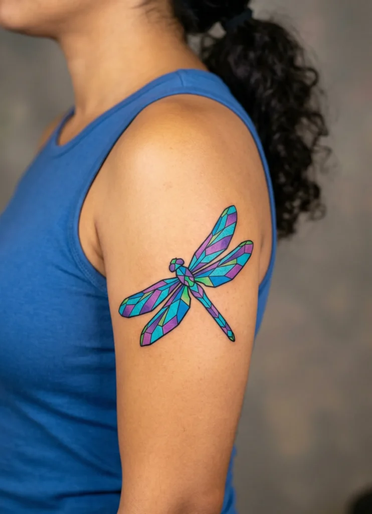 Dragonfly with Polygonal Wing Structure
