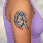 Fallen Angel Tattoo for Women