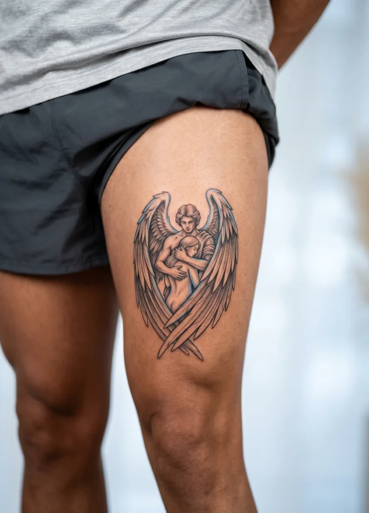 Guardian Angel Protecting Soul