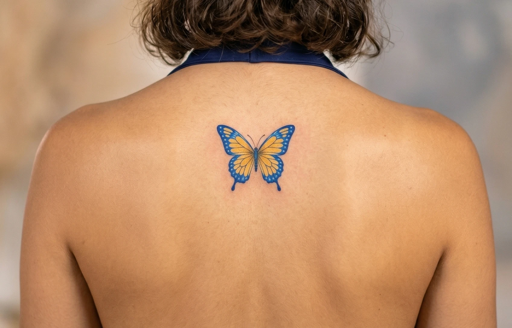 Hidden Butterfly Tattoo Designs