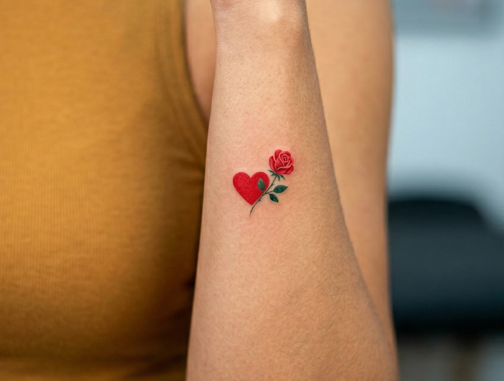 Hidden Heart Tattoo Ideas