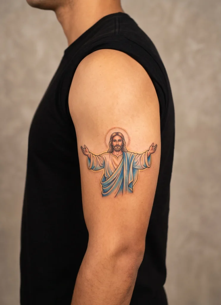  Jesus with Open Arms Blessing