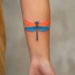 Neon Dragonfly Tattoo Ideas