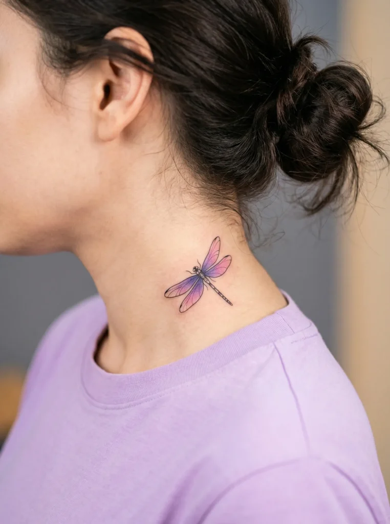 Ombre Color Dragonfly Wings