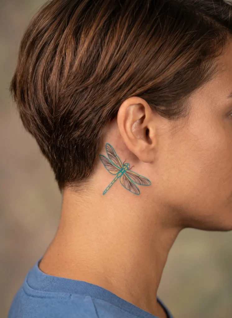 Small Dragonfly with Delicate Wings