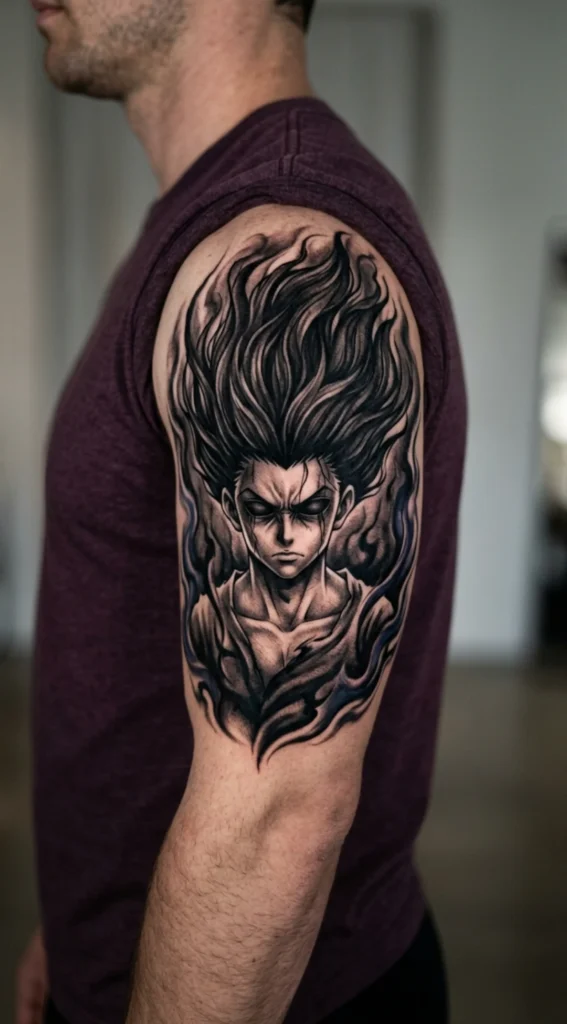 Adult Gon Rage Transformation Design