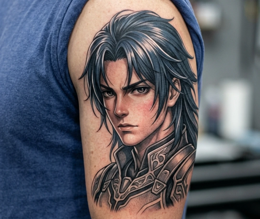 Anime Tattoo Ideas for Men