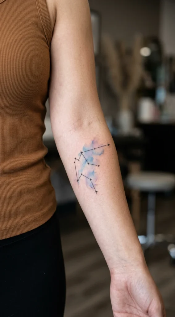 Aquarius Constellation Forearm