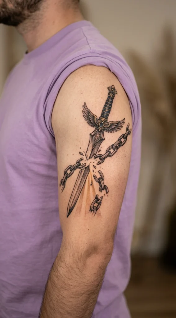Archangel Sword Breaking Chains