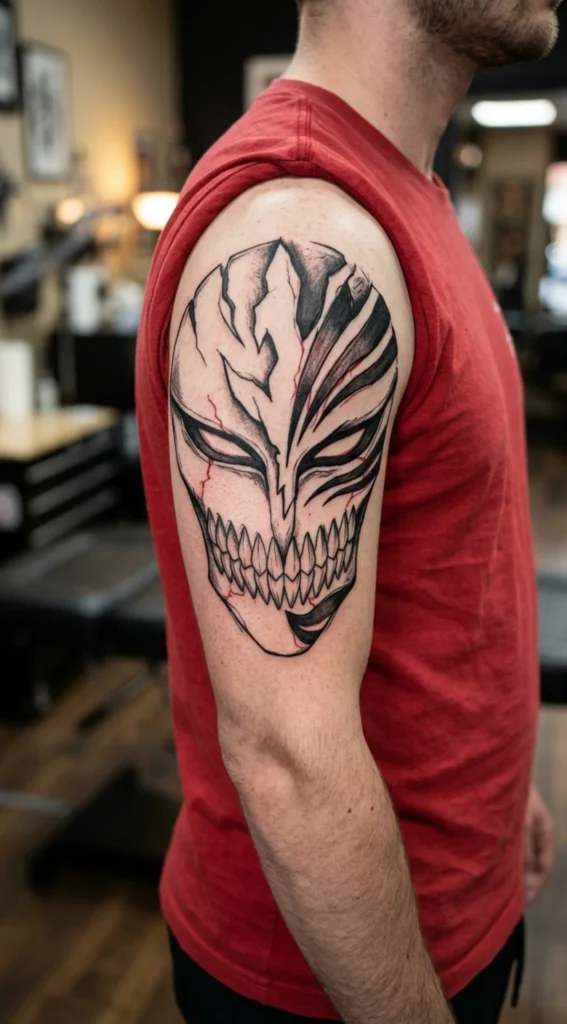 Bleach Soul Reaper Mask Design
