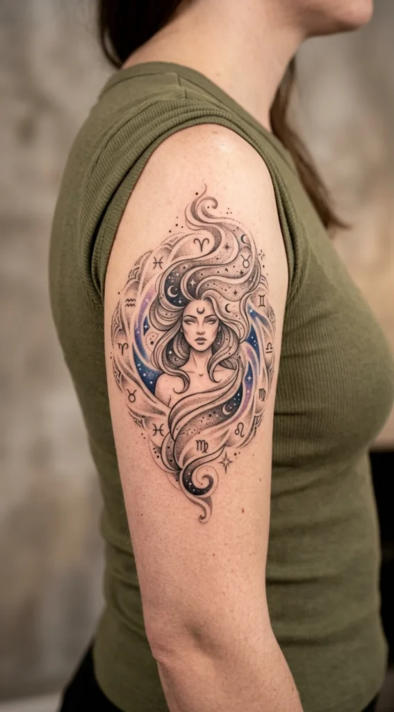 Cosmic Goddess Zodiac Aura